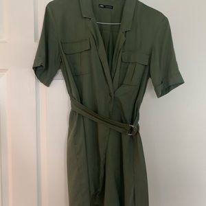 Zara shirt dress
